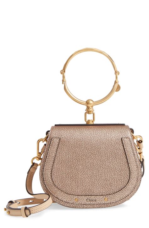 chloe nile minaudiere metallic|Chloe Nile Small Metallic Bracelet Minaudiere Bag .